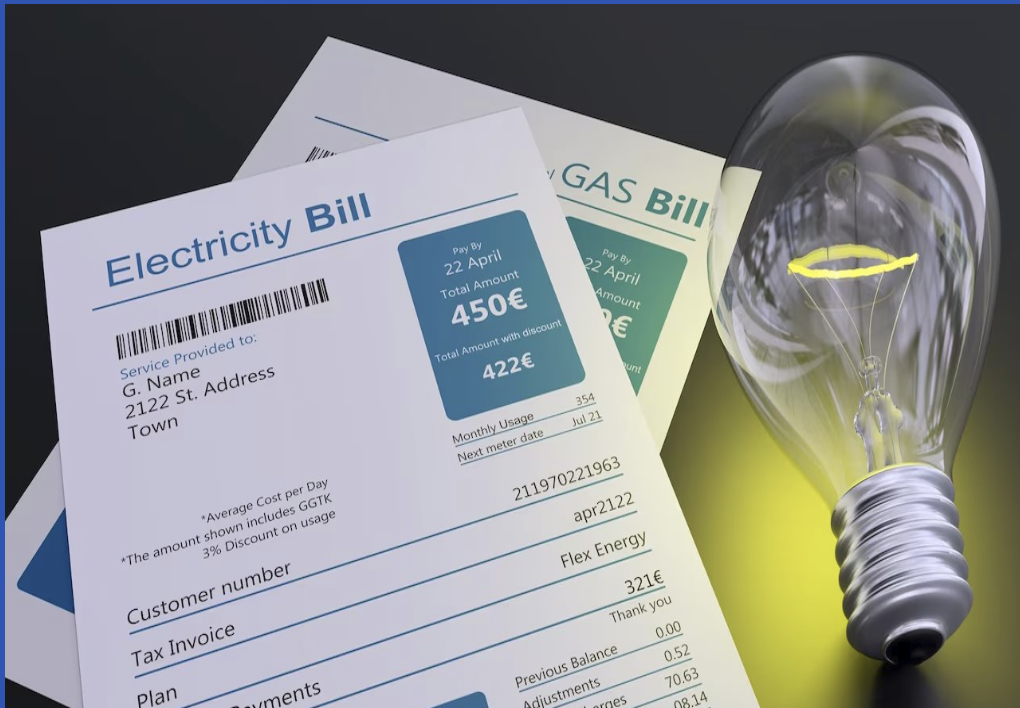Gas and electricity bill comparison